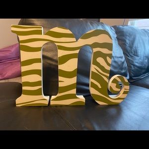 Decorative M